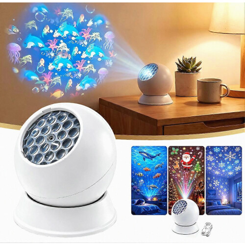 Ocean Projector for Room Decor Quiet Operation for Parties, Birthdays 2