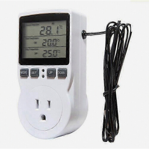 16A AC 110V~230V Ψηφιακός θερμοστάτης με χρονοδιακόπτη και ελεγκτή θερμοκρασίας