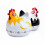 55 Minutes Novelty Chicken Kitchen Timer Mechanical Rotating Alarm for Cooking Baking Countdown Clock Reminder Tool Black 4