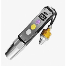 Professional 365nm UV Gemstone Identification Flashlight - 3 Light Sources White/Yellow/UV for Jade Appraisal, Mineral D szshsy474Black
