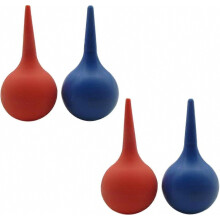 Lot de 4 poires de nettoyage auriculaire - Boule de nettoyage pour les oreilles sales des animaux