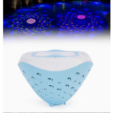 Schwimmende Poolleuchten, RGB-Farbwechsel, IP68 wasserdicht, wiederaufladbar mit 6 dynamischen Lichteffekten für Pool, Whirlpool und Springbrunnen