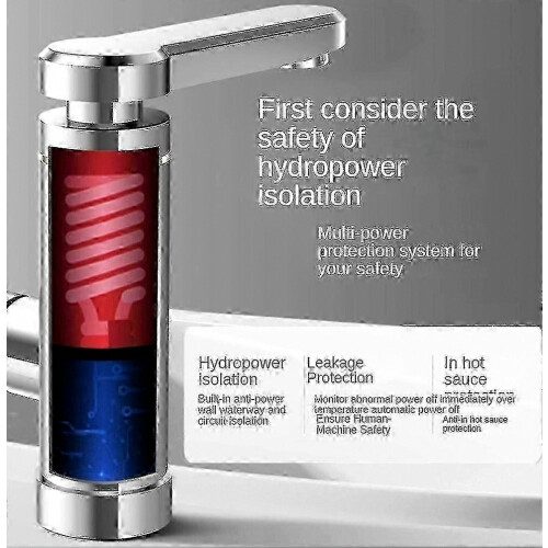 Hot Er Faucet Tankless 3000w Ηλεκτρική γρήγορη βρύση με LED ψηφιακή οθόνη 1
