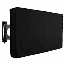 80-85 Inch Outdoor Waterproof TV Cover - Oxford Cloth Wall Mounted Television Protector for Flat Screen TVs