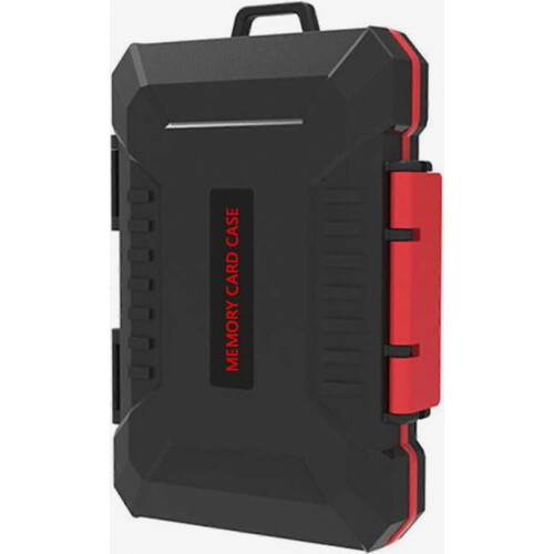 Water Resistant Shockproof Memory Card Case Holder with Foam Interior and Large Capacity Storage 2