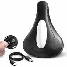 Men's Pelvic Floor Trainer, Electric Seat Cushion with Vibration, Quiet Wireless Remote, Type-C Rechargeable, Home Fitness