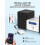 Bluetooth 5.4 Transmitter Receiver with Low Latency, Dual Pairing, aptX HD, for Airplane TV PC Ref:1778 4