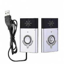 Two-Way Wireless Intercom & Access Control System with Built-in Speaker, 6-Month Standby, 100x60x14.8mm