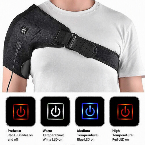Electric heating shoulder protector Single shoulder heating shawl neck shoulder hot compress electric heating warm shoulder protector 2