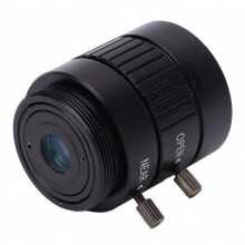 6mm CCTV Security Camera Lens Wide 63 View Manual Focus Durable Aluminum Alloy CS Mount