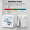 Tuya WiFi Temperature Humidity Sensor Smart Life Backlight Hygrometer Thermometer Sensor Support for Alexa Google Home 2