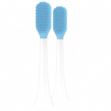 Tongschraperkopjes voor elektrische tandenborstel in US-vorm, 185 zachte tips, Sonic Fresh Breath 2-pack