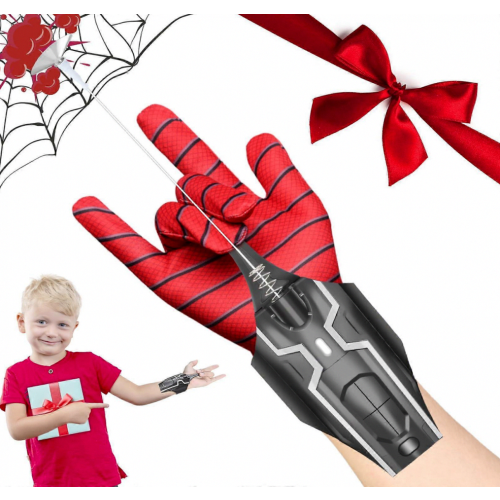 Αναβάθμιση Spider Web Shooter 2.0 με 8,5ft Spider Web, παιχνίδι εκτοξευτή καρπού για παιδιά
