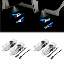 4x LED-Türlicht-Logoprojektoren, kompatibel mit BMW, Autozubehör – Spur-Version