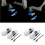 4 projecteurs de logo LED pour portières, compatibles BMW, accessoires auto – version circuit 1