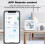 Tuya WiFi Temperature Humidity Sensor Smart Life Backlight Hygrometer Thermometer Sensor Support for Alexa Google Home 4