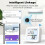 Tuya WiFi Temperature Humidity Sensor Smart Life Backlight Hygrometer Thermometer Sensor Support for Alexa Google Home 5