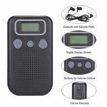 Ultra-low Price Hearing Aids Sound Amplifier Battery Powered In Ear Hearing Enhancement Device with Headset for Adults & Seniors