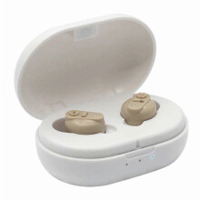 Pair Ear Canal Magnetic Charging Hearing Aids Intelligent Noise Reduction Sound Amplifier for Elderly Portable Charging