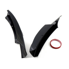 Front Bumper Side Splitter Lip Spoiler for 3 Series E90 M-Tech LCI 2009-2012 Front Canards Splitter Accessories