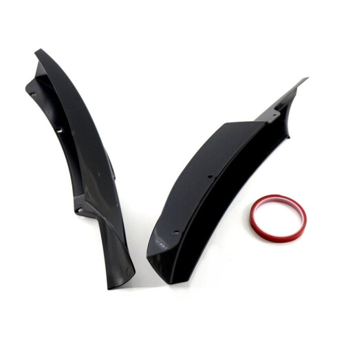 Front Bumper Side Splitter Lip Spoiler for  3 Series E90 M-Tech LCI 2009-2012 Front Canards Splitter Accessories 1