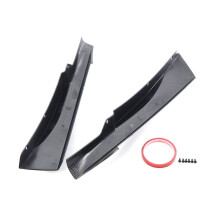 Spoiler Divisor de Parachoques Delantero, Labio, Cubierta Embellecedora de Esquina del Parachoques Delantero para  E90 328i 325i LCI M-Tech Sports