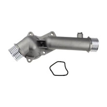 11531740478 Aluminum Thermostat Housing Coolant Outlet Water Neck Flange for 5 7 E38 E39 520 528i