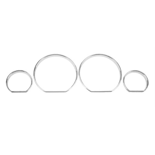Auto Dashboard Decoration Frame for  3 Series E46 98-06 Car Speedometer Circle Styling Cover Dash Dial Rings Bezel