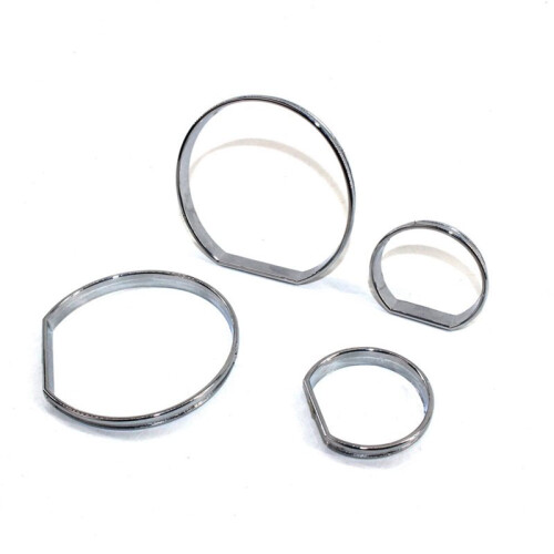 Auto Dashboard Decoration Frame for  3 Series E46 98-06 Car Speedometer Circle Styling Cover Dash Dial Rings Bezel 1