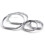 Auto Dashboard Decoration Frame for  3 Series E46 98-06 Car Speedometer Circle Styling Cover Dash Dial Rings Bezel 3