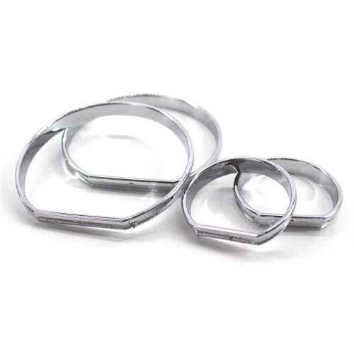 Auto Dashboard Decoration Frame for  3 Series E46 98-06 Car Speedometer Circle Styling Cover Dash Dial Rings Bezel 2