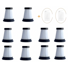 10 Pack HEPA Filters for K12, K12 Pro and K13 Cordless Vacuum Cleaners, Replacement Filter Parts for Home Cleaning
