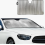 Car Windscreen Sun Shade, Foldable Front Window UV Protection Cover, 130 x 60 cm, Lightweight Silver Reflective Visor 1