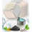 9 Pack Replacement Filters for Wireless 4L Cat Water Fountain with Motion Sensor, Activated Carbon Pet Drinking Filter 1