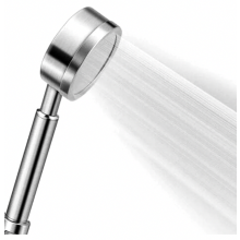 Cabezal de ducha de acero inoxidable 304 de alta presión, ahorro de agua para baño y bañera, instalación sencilla