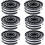6 Pack Durable Replacement Trimmer Line Spools for Cordless Grass Trimmers, Lawn Edging and Garden Maintenance 1