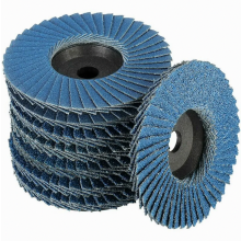 8 Pack Flap Sanding Discs, 76 x 10 mm, Grits 40, 60, 80 and 120, for Metal, Steel and Wood, Coated Abrasive Wheels