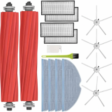 Replacement Accessory Kit Compatible with S7, S7 Plus, S7 MaxV, S7 MaxV Ultra and S7 Pro Ultra Robot Vacuum Cleaners