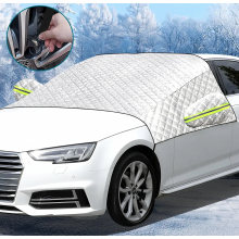 Dikke opvouwbare voorruitafdekking voor winter, tegen ijs, vorst, stof, zon, uv en sneeuw, voor de meeste auto's, 210 x 155 cm