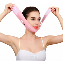 Mascarilla facial y de mentón de doble capa, banda reafirmante para papada, cuidado intensivo con ingredientes de calidad