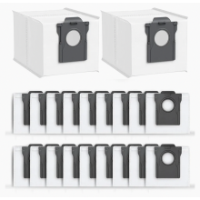12 bolsas para polvo ultra para aspirador X30 Ultra X40 Ultra, recambios de gran capacidad para limpieza doméstica diaria