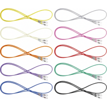 Brillenband 10 Stück bunt, verstellbare Brillenkordel und Brillenkette für Lesebrillen, Sonnenbrillen, Damen und Herren