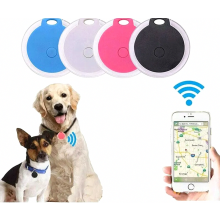 GPS Dog Tracker with Anti-Loss Alarm, Mini SOS Navigation Tag Compatible with Pet Collars for Dogs, Cats and Children