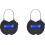 2 Pack Smart Time Lock with LCD Display USB Rechargeable Timer in Black for Welding Equipment and Workshop Accessories 1