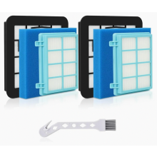 2 Pack Replacement Vacuum Cleaner Filters, Washable Dust Filter Set for FC9331 FC9332 FC9333 FC9555 FC9556, Home Cleaning