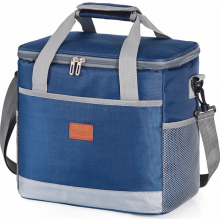 Koeltas met koelelementen, ruime picknicktas en lunchtas voor werk, school, strand en reizen, geïsoleerd en lekvrij