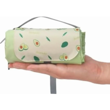 Picnic Blanket 150 x 200 cm, Waterproof Lightweight Compact Outdoor Mat in Green for Picnic, Camping, Beach and Hiking