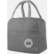 Kleine koeltas 6 liter met geïsoleerde aluminiumfolie, draagbaar en opvouwbaar, lunchtas voor school, kantoor, picknick en reis
