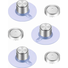 3 Pack Magnetic Soap Holder with Suction Cup, Strong No Drill Stainless Steel Soap Bar Holder for Bathroom Shower and Kitchen