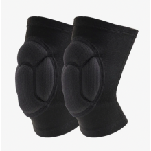 Knieschoner aus Schwammstoff mit Aufprallschutz, Knieschutz für Volleyball, Tanzen, Basketball, Radfahren und Yoga